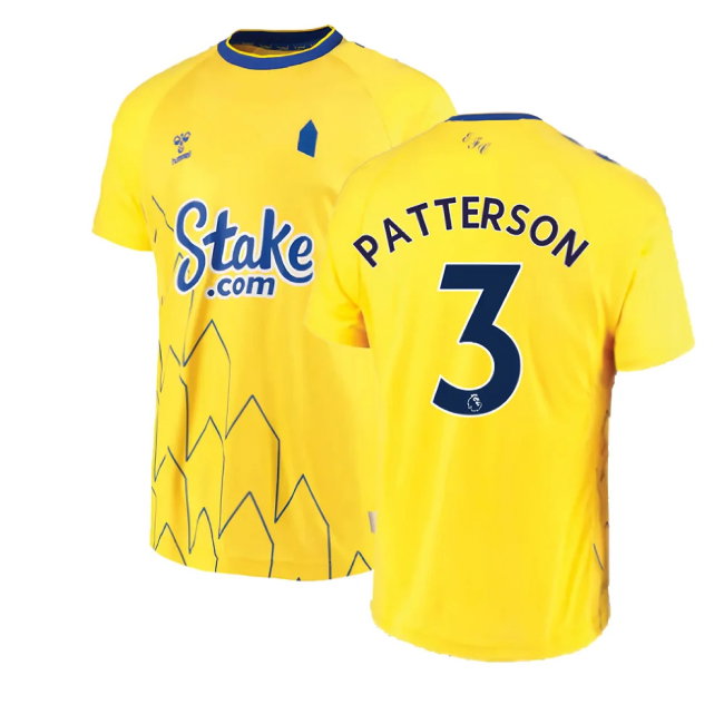 2022-2023 Everton Third Shirt (PATTERSON 3)-SoccerKits Hub | Buy Soccer Jerseys Online